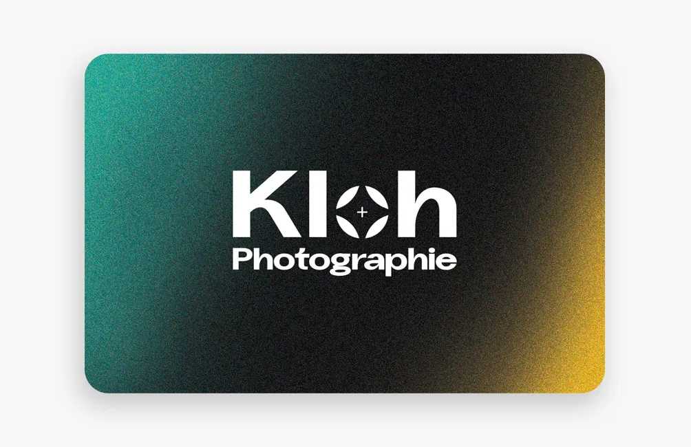 Création logo photographe - Création identité visuelle